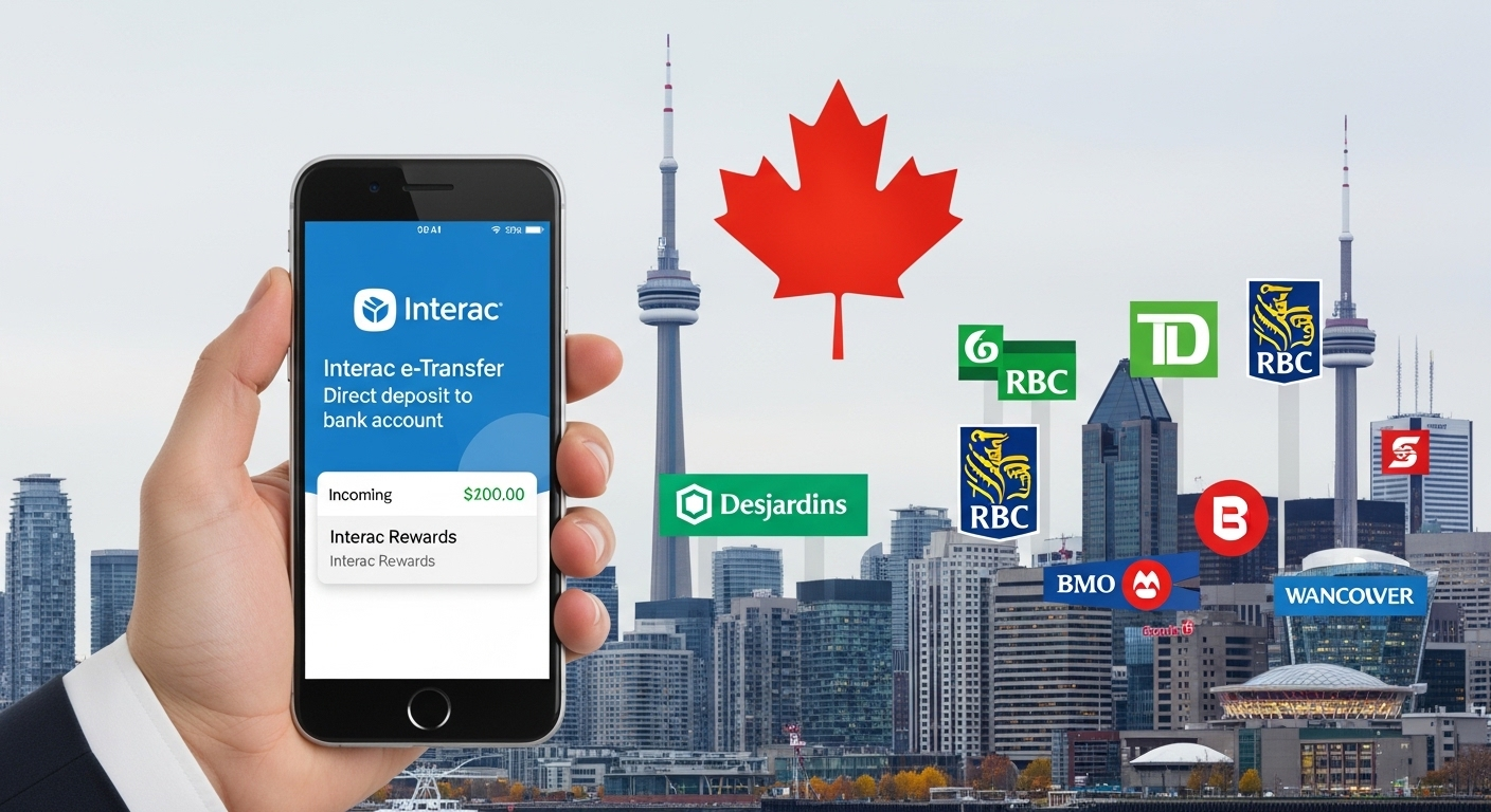 Récompense Interac – directement dans votre compte bancaire